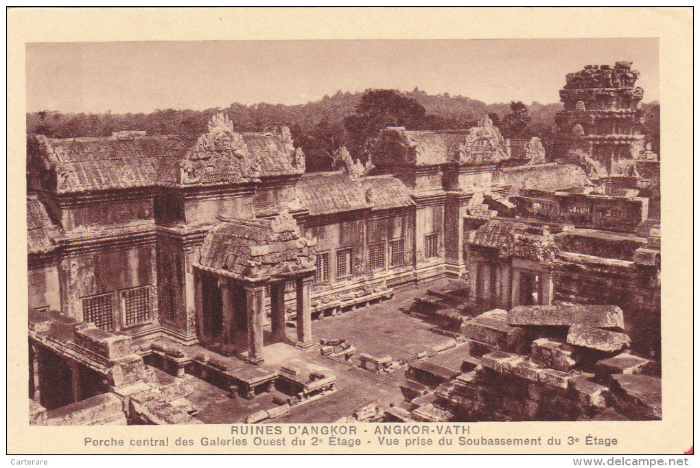 ,CAMBODGE,baphuan,ruines Angkor,angkor-vath,route Du Temple,12ème Siècle,rare,hindou,vishno U,bouddhiste,rare,khmère, As - Cambodia