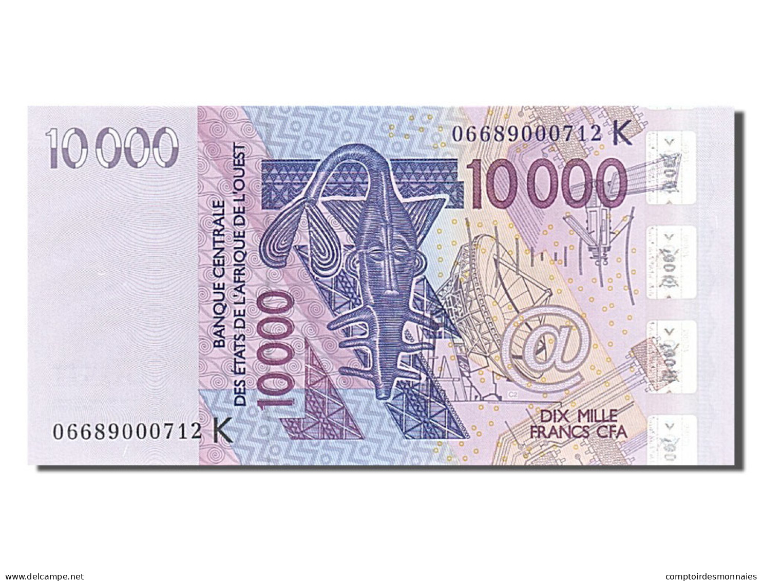 Billet, West African States, 10,000 Francs, 2003, NEUF - Autres - Afrique