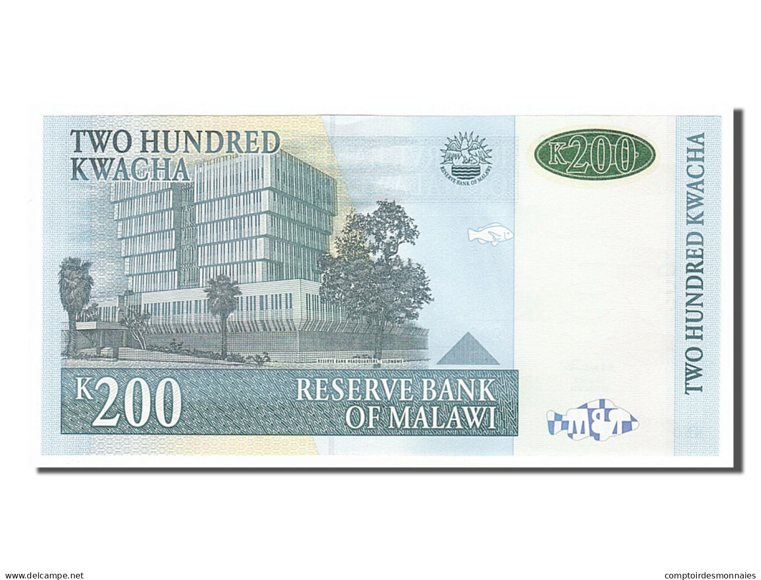 Billet, Malawi, 200 Kwacha, 2004, 2004-06-01, NEUF - Malawi