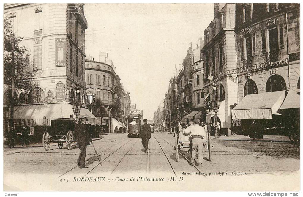 BORDEAUX COURS DE L'INTENDANCE - Bordeaux