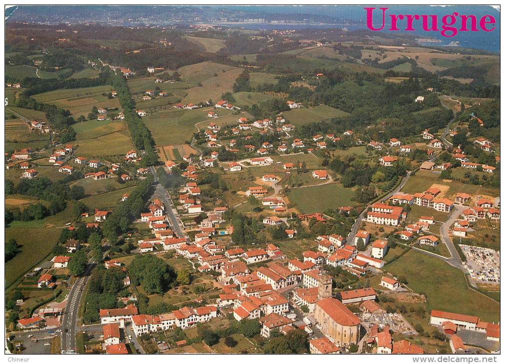 URRUGNE VUE AERIENNE - Urrugne