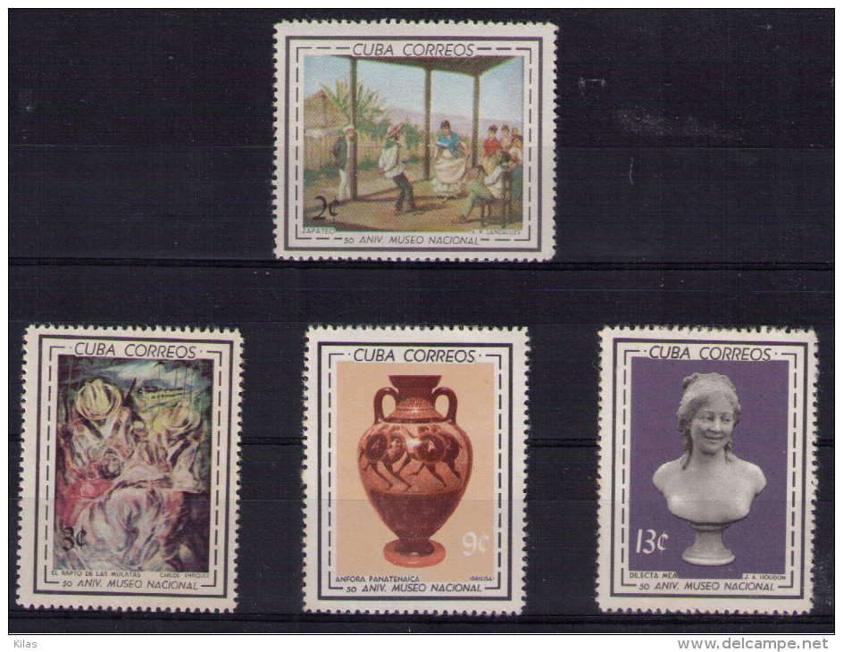 CUBA 1964 National Museum MNH - Nuevos