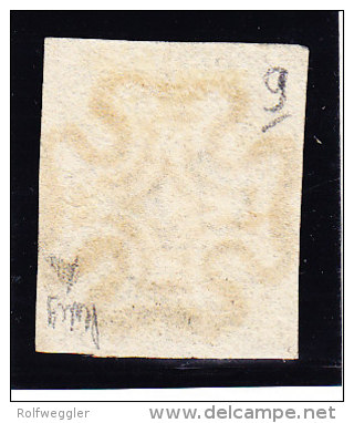 SG #1 - One Penny Black Vollrändig - Zentrierter Malteserkreuz Stempel - Platte 9 - Used Stamps