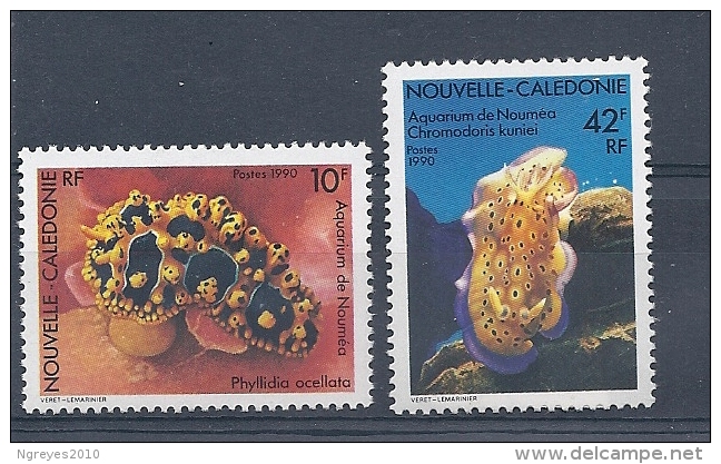 140012459  N.  CALEDONIA  YVERT   Nº  594/5  **/MNH - Unused Stamps