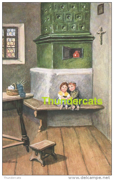 CPA ILLUSTRATEUR ENFANTS ** AD. HOFFMANN ** ARTIST SIGNED CHILDREN CARD **  SWSB 5057 - Hoffmann, Ad.