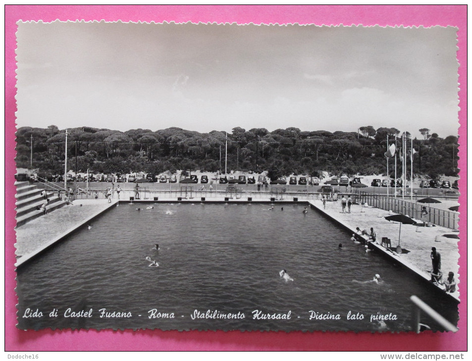 ROMA - LIDO DI CASTEL FUSANO - Stabilimento Kursaal - Piscina Lato Pineta - Stadien & Sportanlagen