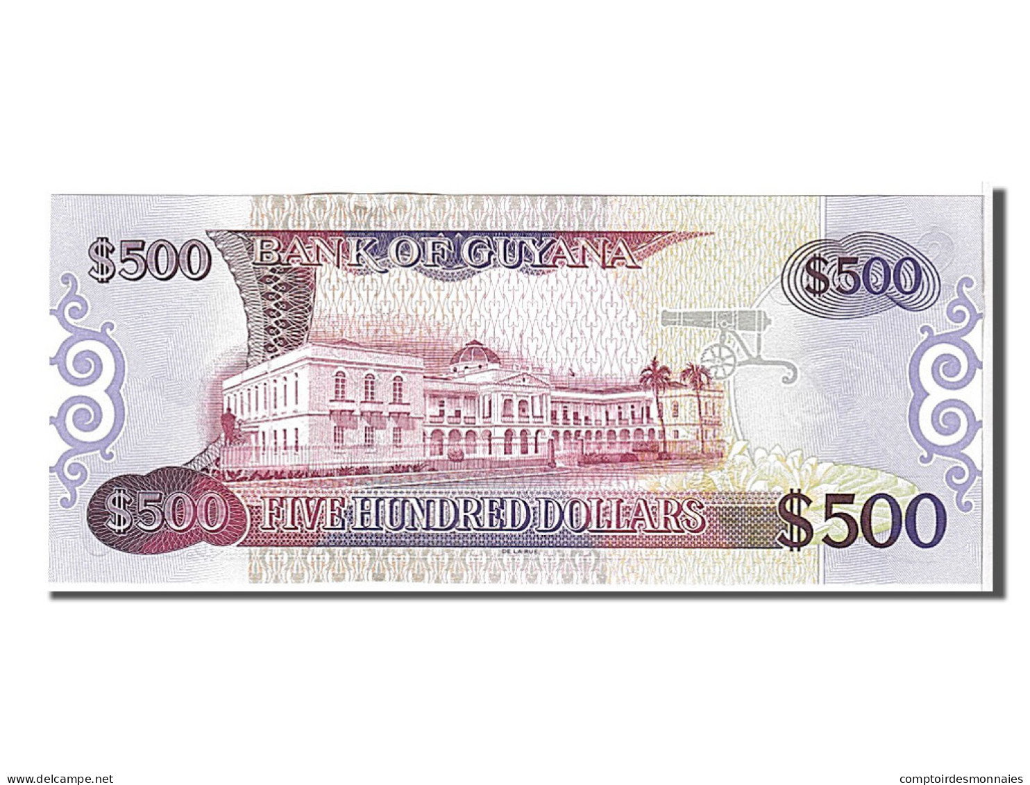 Billet, Guyana, 500 Dollars, 2002, KM:34b, NEUF - Guyana