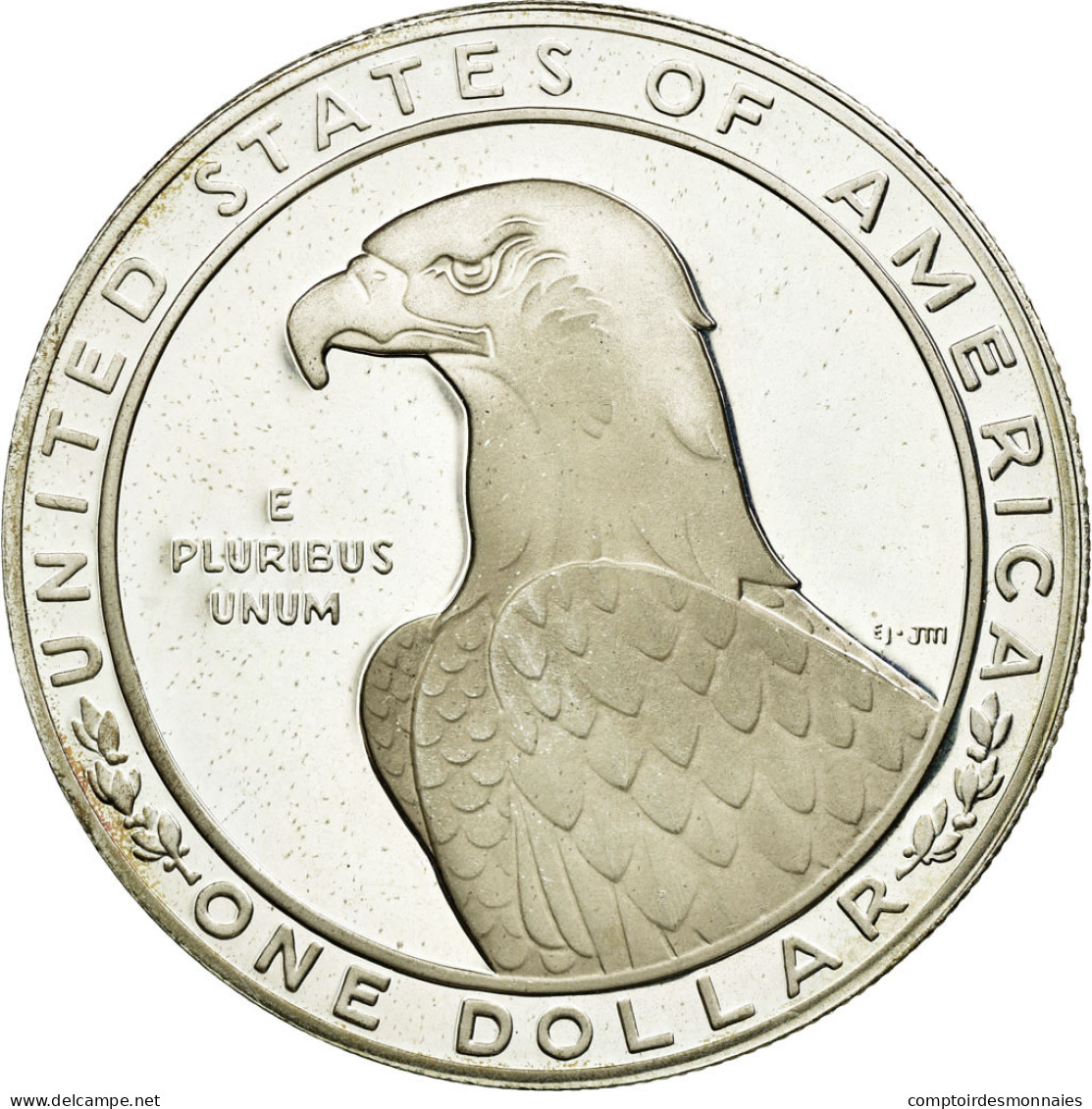 Monnaie, États-Unis, Dollar, 1983, U.S. Mint, Philadelphie, SPL, Argent, KM:209 - Commemoratifs