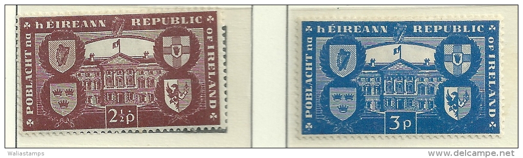 Ireland 1949 SG 146-7 MM - Unused Stamps