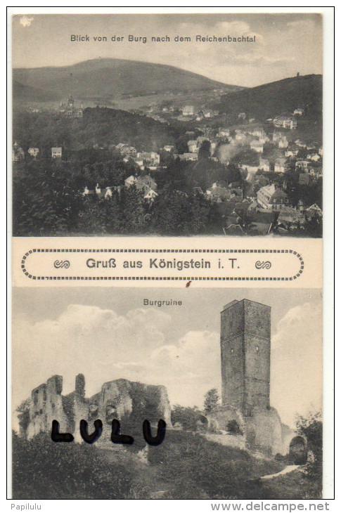 Allemagne ; Grub Aus Konigstein - Koenigstein