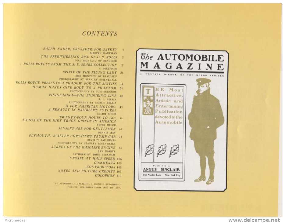 Automobile Quarterly 5/1 - 1966 - Verkehr