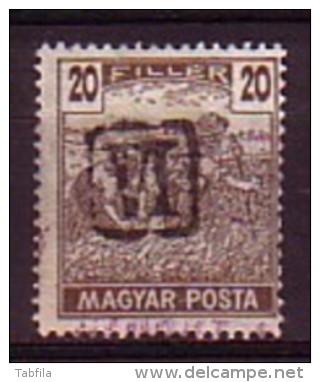 HONGRIE / BARANYA - 1919 - Timbres De Hongrie Surcharge " Vl " - 20 Fi (*) MH - Baranya