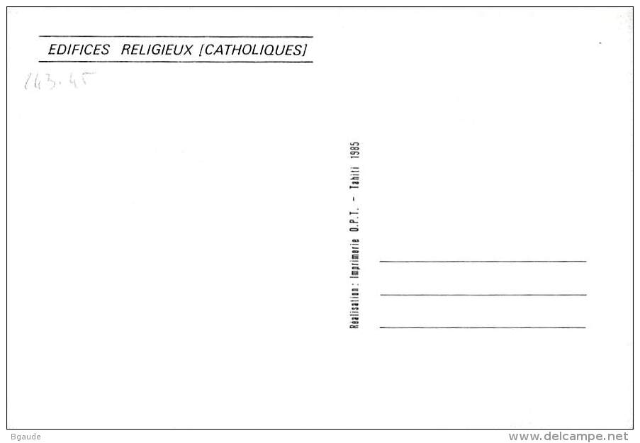 POLYNESIE FRANCAISE  CARTE MAXIMUM  NUM-YVERT 244  CATHEDRALE ST MICHEL - Maximum Cards