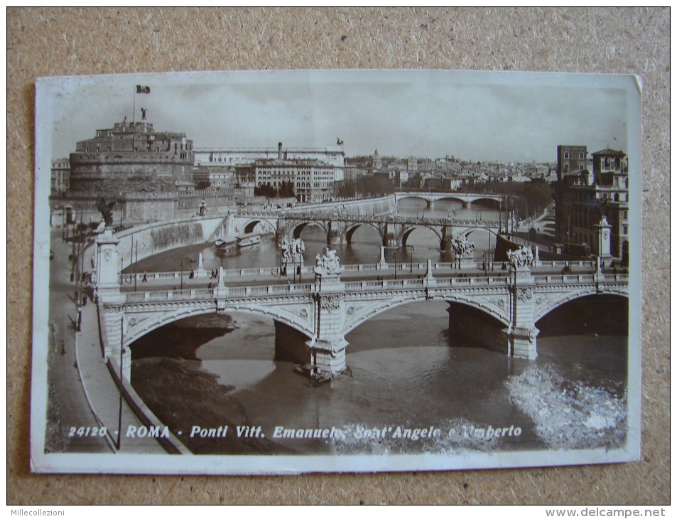 Rm1479)  Roma -   Ponti Vittorio Emanuele, Sant' Angelo E Umberto - Ponts