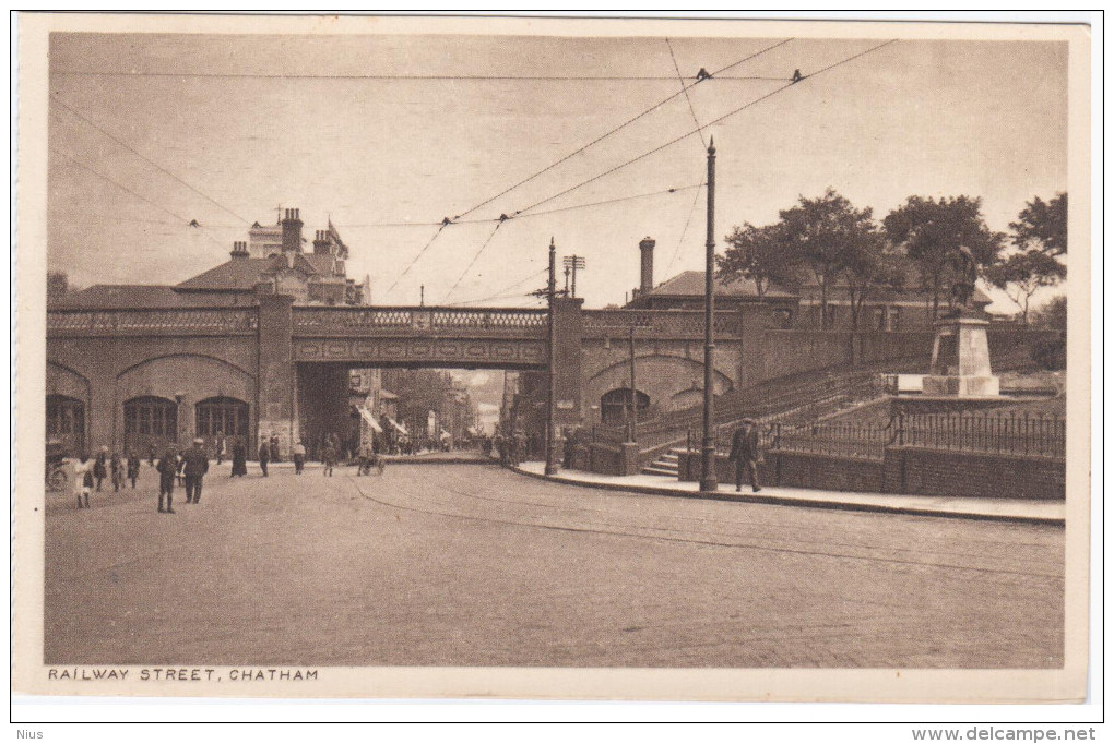 England Great Britain UK United Kingdom, Chatham Railway Street - Rochester