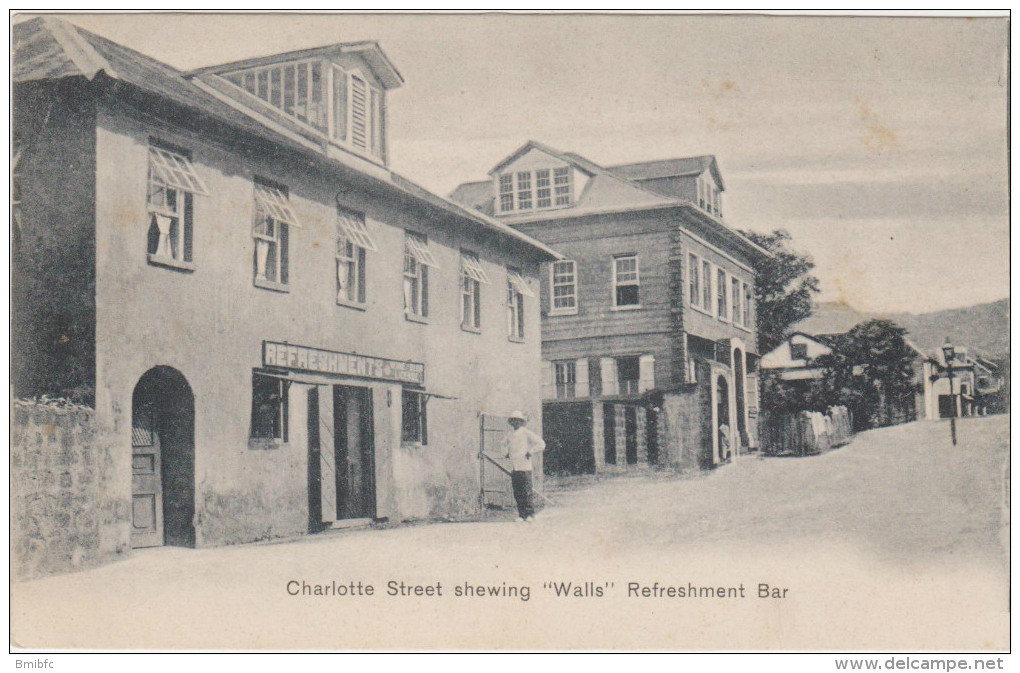 Charlotte Street Shewing "Walls" Refreshment Bar - Sierra Leone