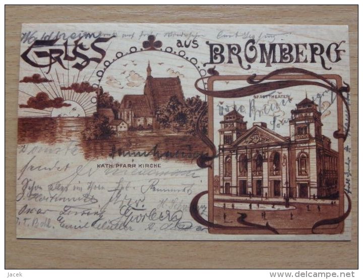 Bromberg / Bydgoszcz 1900 Year / Gruss Aus... / / Reproduction - Westpreussen