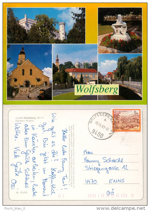 AK Kärnten 9400 Wolfsberg Im Lavanttal Stadt Lavant Schloß Österreich Carinthia Österreich Austria Autriche Postcard - Wolfsberg