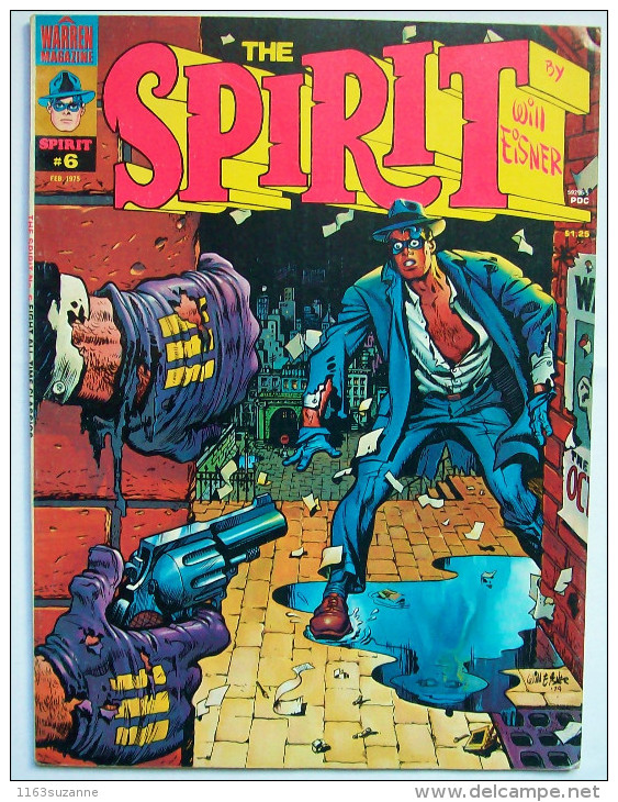 Edition USA  (Warren Publishing Co.) > WILL EISNER : THE SPIRIT #6 - Février 1975 - Warren