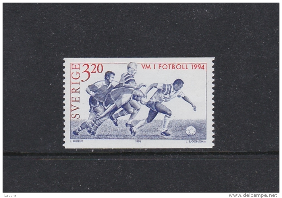 SOCCER FOOTBALL FÚTBOL FUSSBALL WORLD CHAMPIONSHIP MUNDIAL  USA 1994   SWEDEN SUEDE SCHWEDEN MNH MI 1834 - 1994 – États-Unis