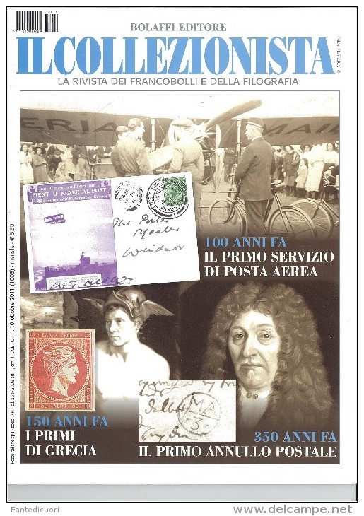 Rivista Il Collezionista, Bolaffi Editore N. 10 Anno 2011 - Italiaans (vanaf 1941)