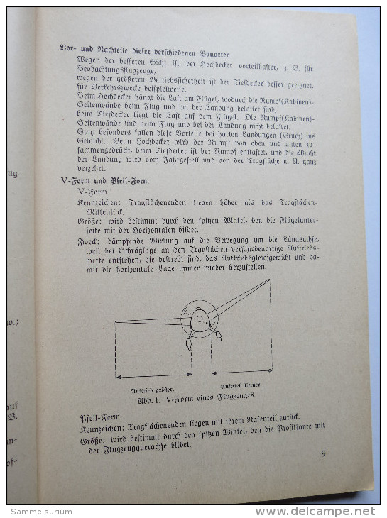 Luftfahrt-Lehrbücherei "Flugzeugführung" (Band 2) Von 1940 - Techniek