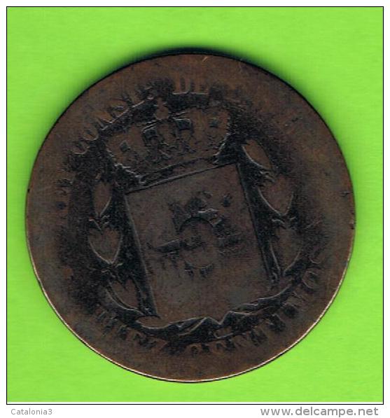 65  ESPAÑA   -  ALFONSO XII  10 Centimos 1879 Patina - Erstausgaben