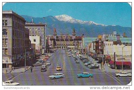 Colorado Colorado Springs Pikes Peak Avenue - Colorado Springs