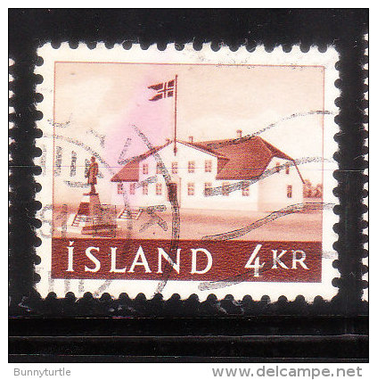 Iceland 1958 Old Icelandic Government Building Used - Used Stamps