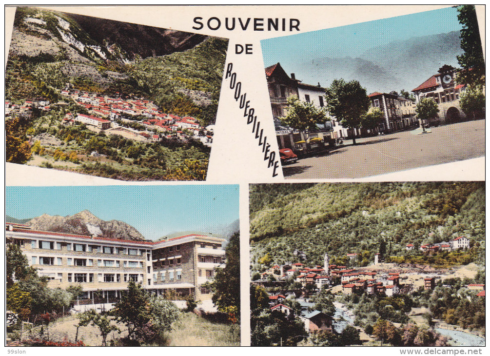 Souvenir De ROQUEBILLIERE (06) -  Carte Multivues - Roquebilliere