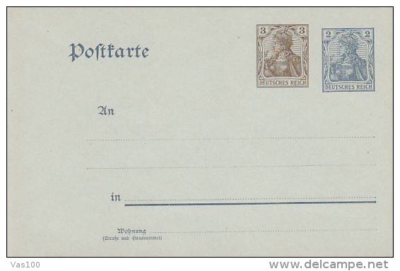 QUEEN, PC STATIONERY, ENTIER POSTAL, UNUSED, GERMANY - Cartoline - Nuovi