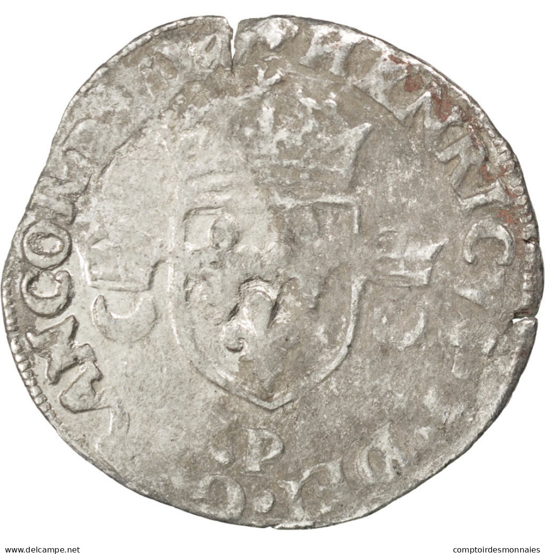 Monnaie, France, Douzain, 1552, Dijon, TB, Billon, Sombart:4380 - 1547-1559 Henry II