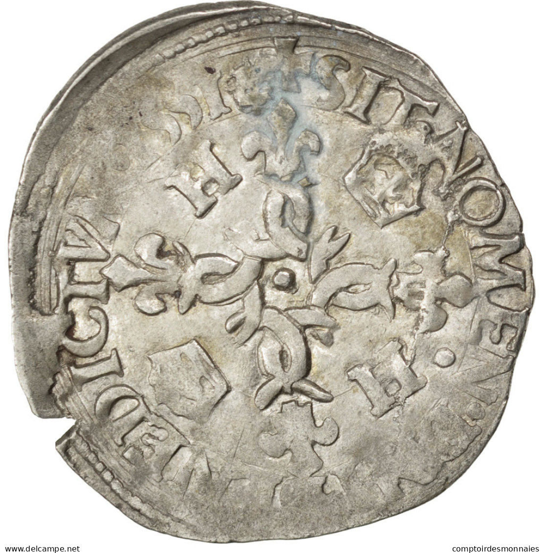 Monnaie, France, Douzain, 1551, Poitiers, TTB, Billon, Sombart:4380 - 1547-1559 Henry II