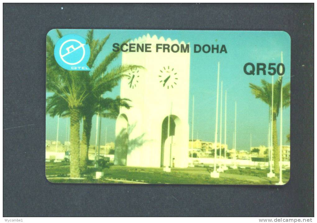 QATAR  -  Magnetic Phonecard As Scan - Qatar