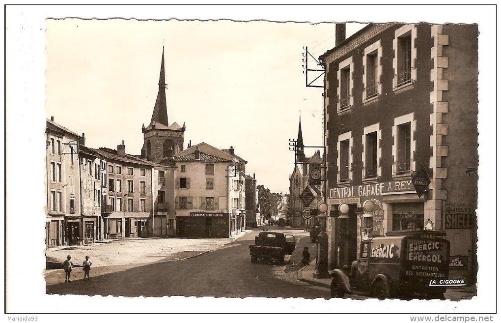 CRAPONNE SUR ARZON - HAUTE LOIRE - PLACE DU FAUBOURG CONSTANT - AUTOMOBILE - Craponne Sur Arzon