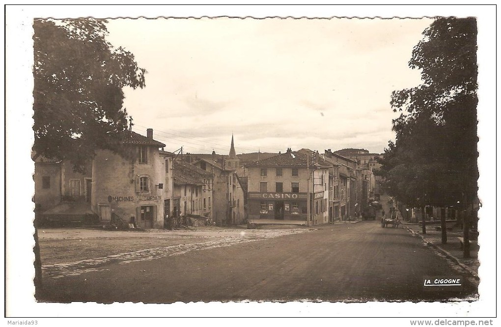 CRAPONNE SUR ARZON - HAUTE LOIRE - PLACE DE LA GRENETTE - Craponne Sur Arzon