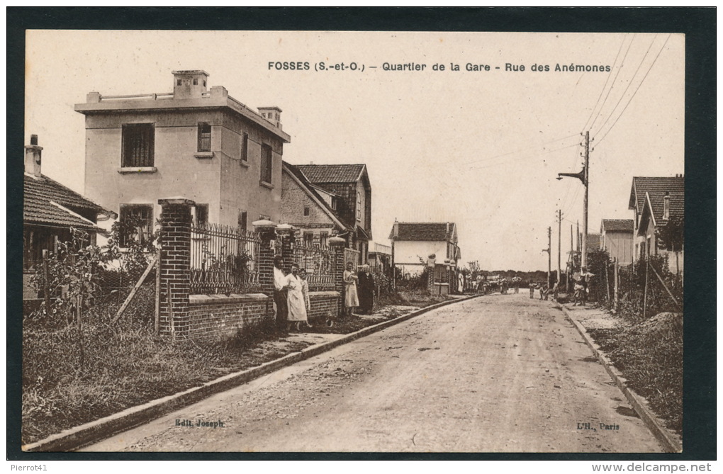 FOSSES - Quartier De La Gare - Rue Des Anémones (animation) - Fosses