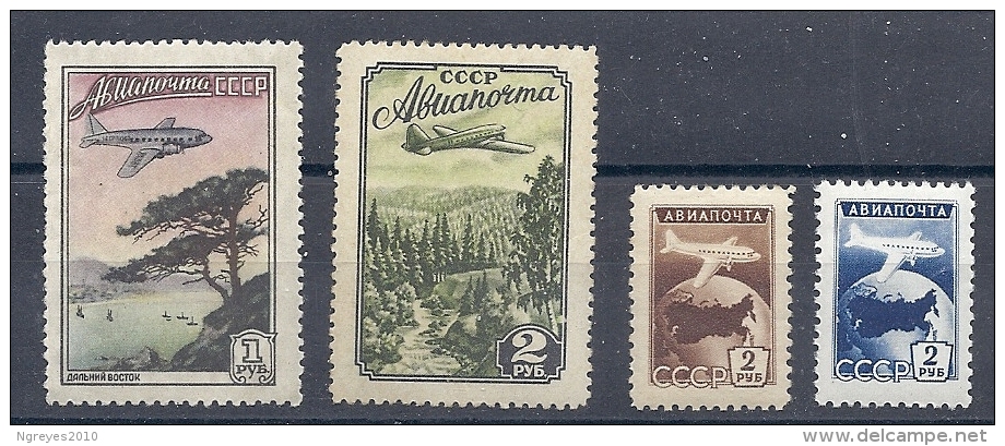 140013469  RUSIA  YVERT  AEREO  Nº  98/101  MH/MNH - Ungebraucht