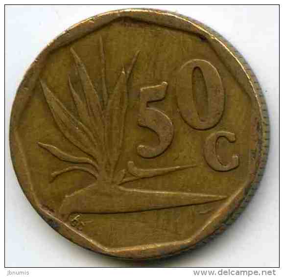 Afrique Du Sud South Africa 50 Cents 1993 KM 137 - Zuid-Afrika