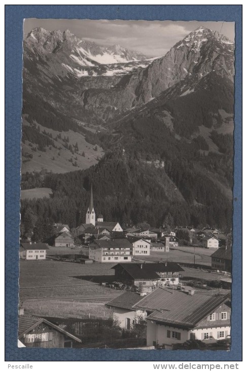 BAYERN - CP FISCHEN 760m ALLGÄU MIT NEBELHORN UND RUBIHORN - EIGENTUM U.VERLAG FRANZ MILZ FUSSEN ALLGÄU 51/128 - Fischen