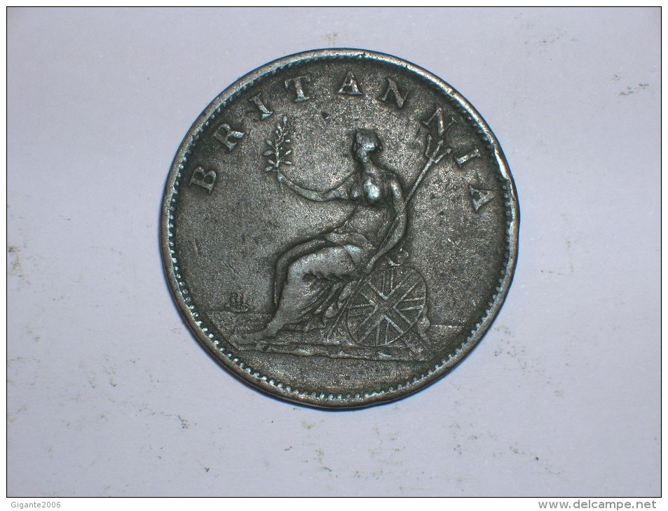 Gran Bretaña 1/2 Penique 1806 Variante (5430) - B. 1/2 Penny
