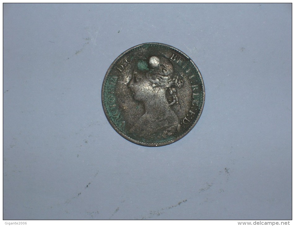 Gran Bretaña 1 Farthing 1891 (5449) - B. 1 Farthing