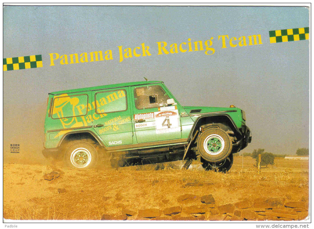 Carte Postale Panama Jack Racing Team  4x4  Trés Beau Plan - Rally