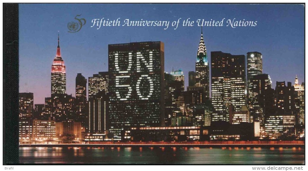 1995 ONU New York, Libretto "volti Dei Popoli Del Mondo", Serie Completa Nuova (**) - Booklets