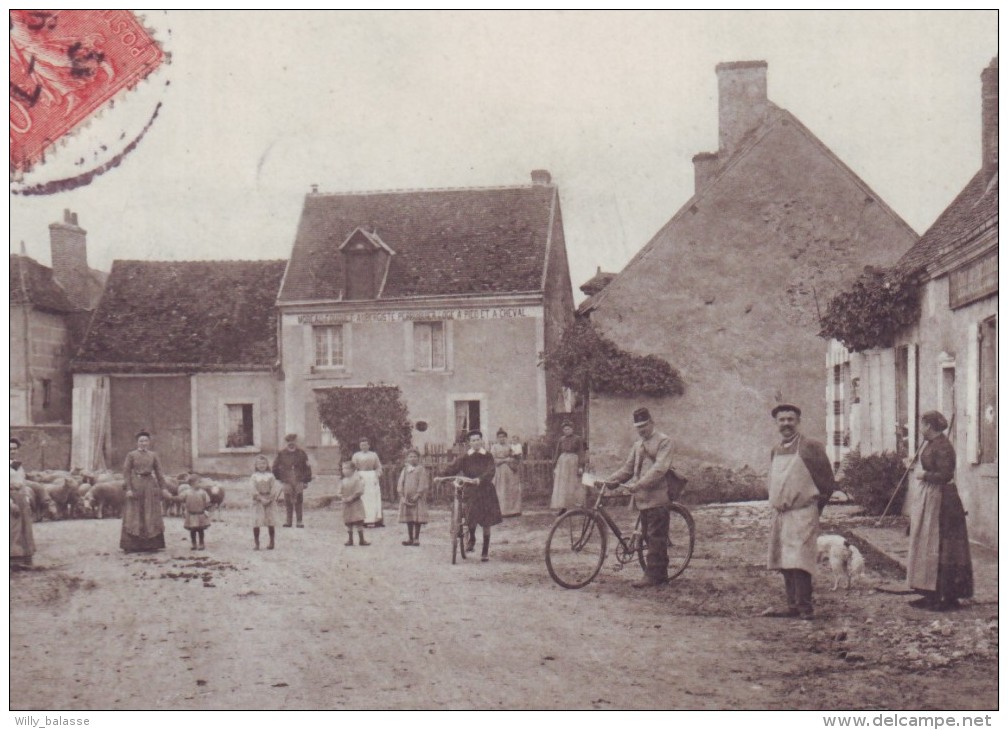 France - Loir Et Cher - LANCE - Place De La Mairie - Côté Nord Ouest  - Carte Postale 41 - CPA   // - Saint Amand Longpre