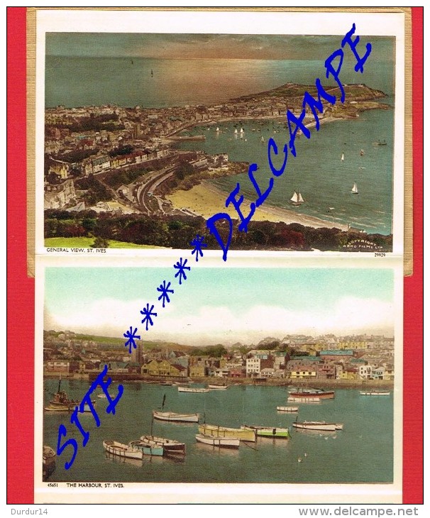 Angleterre - ST IVES - Dépliant ...6 Vues ... - St.Ives