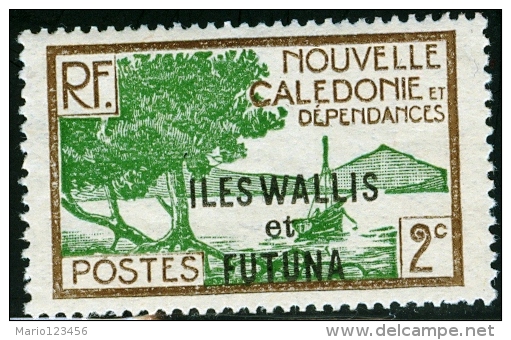 WALLIS AND FUTUNA, TERRITORIO FRANCESE, FRENCH TERRITORY, 1930,  NUOVO (MNG), Mi 44, Scott 44, YT 44 - Neufs