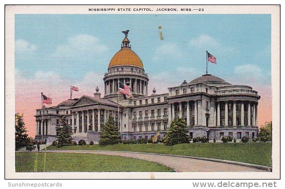 Mississippi State Capitol Jackson Mississippi - Jackson