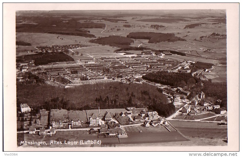 MÜNSINGEN: Altes Lager (Luftbild) - Münsingen