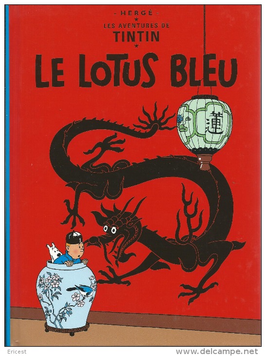 BD MINI FORMAT TINTIN LE LOTUS BLEU - Tintin